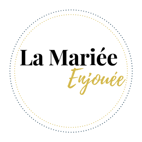 logo la mariée enjouée